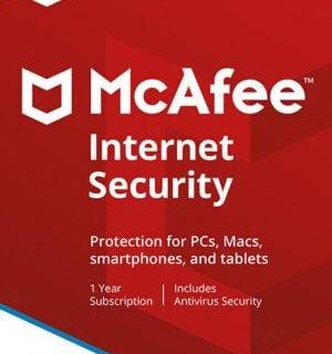 McAfee Internet Security – 1 Device 1 Year