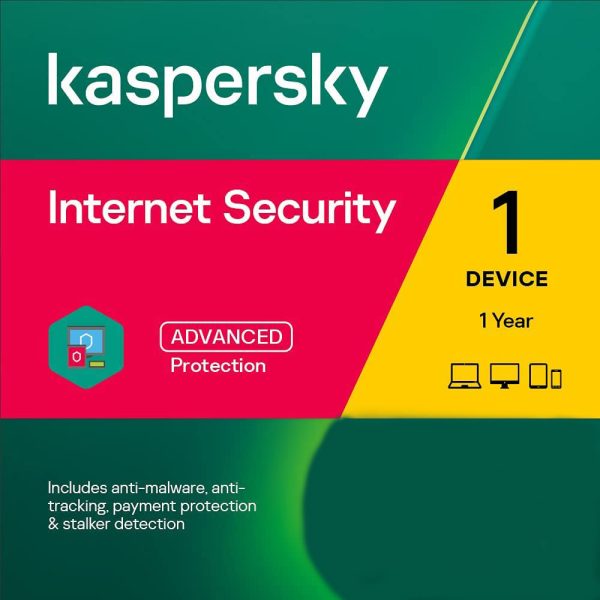 Kaspersky Internet Security – 1 Device 1 Year