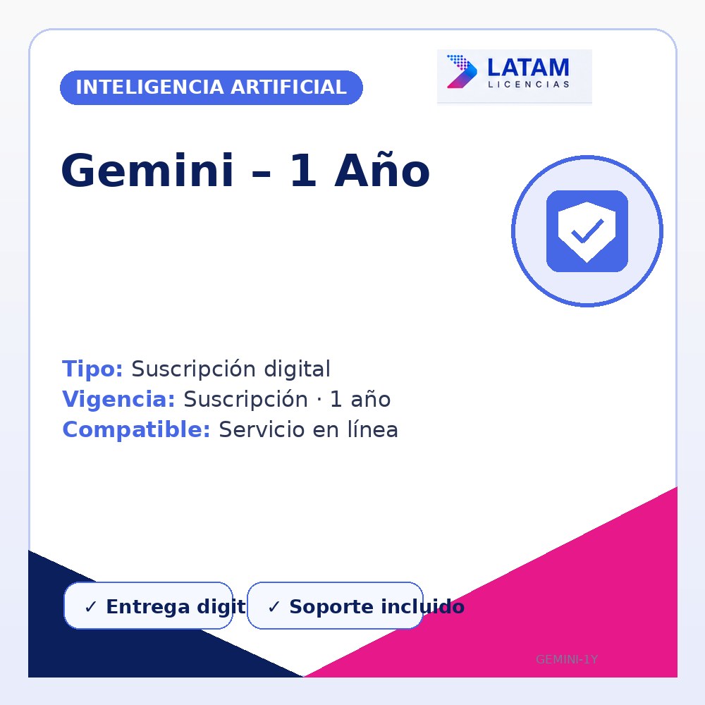 Gemini – 1 Año
